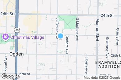 Map image of the property - 2520 Jefferson Ave