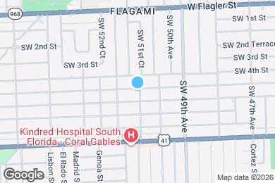 Map image of the property - 500 SW 51st Ct