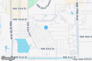 Map image of the property - 8246 NW 48th St