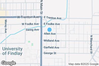 Map image of the property - 126 Allen Ave