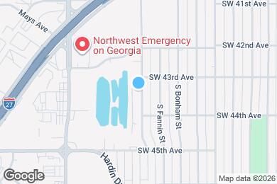 Map image of the property - Cottonwood Townhomes