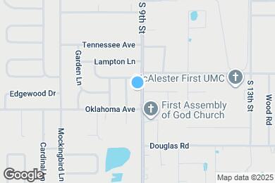 Map image of the property - 1707 S 9th St