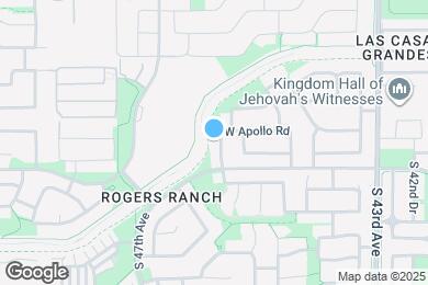 Map image of the property - 6624 S 45th Glen