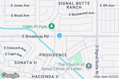 Map image of the property - 10528 E Calypso Ave