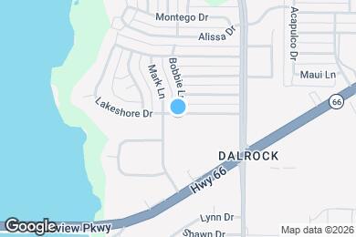 Map image of the property - 7010 Lakeshore Dr