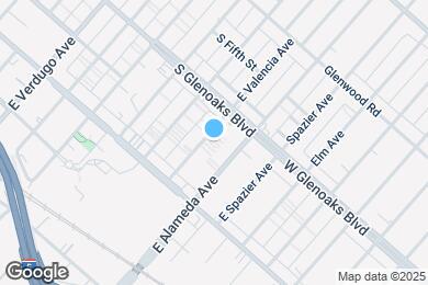 Map image of the property - 312 E Valencia Ave