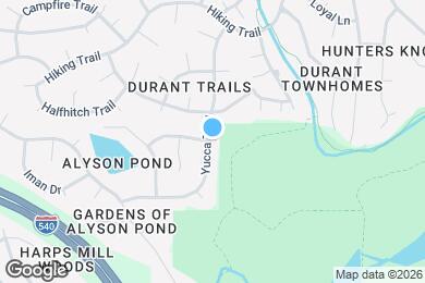 Map image of the property - 8528 Yucca Trail