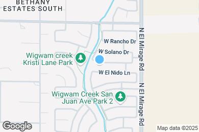 Map image of the property - 12457 W Montebello Ave