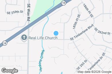 Map image of the property - 18232 SE 262nd Pl