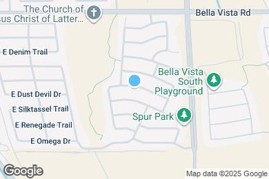 Map image of the property - 1747 E Desert Rose Trail