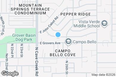 Map image of the property - 2525 E Libby St
