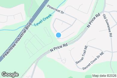 Map image of the property - 4808 McEver View Dr