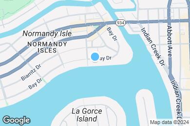 Map image of the property - Normandy Cove