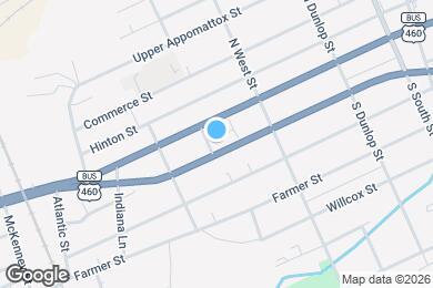 Map image of the property - 1163 W Wythe St