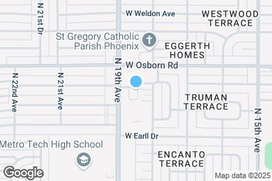 Map image of the property - 1831 W Mulberry Dr