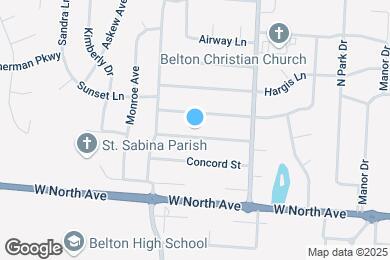 Map image of the property - 518 Stacey Dr