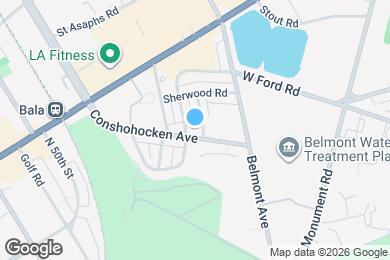 Map image of the property - 4511 Conshohocken Ave