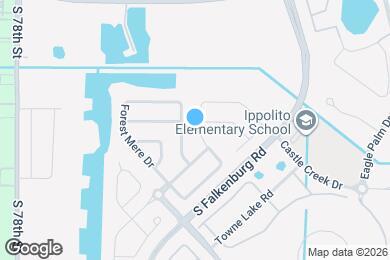 Map image of the property - 7414 Forest Mere Dr
