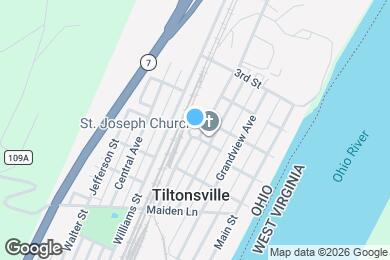 Map image of the property - 205 Cleveland St