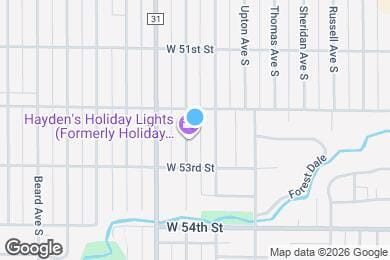 Map image of the property - 5217 Washburn Ave S