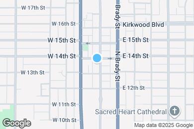 Map image of the property - 1318 N Main St