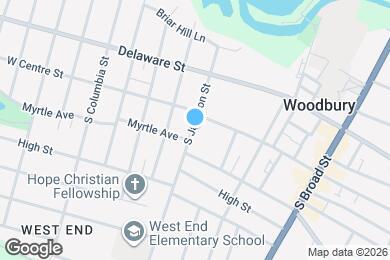 Map image of the property - 118 S Jackson St