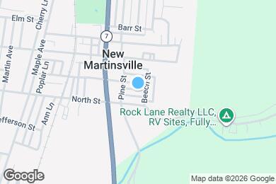 Map image of the property - 368 Grant St