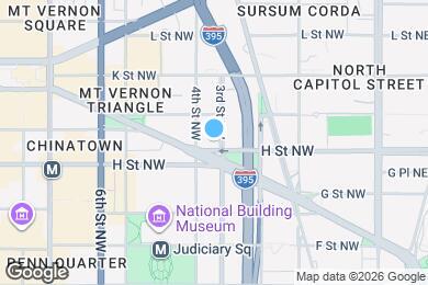 Map image of the property - 301 Massachusetts Ave NW