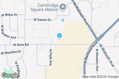 Map image of the property - PARK FOREST APARTMENTS