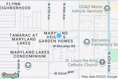 Map image of the property - 4621 W Desert Crest Dr