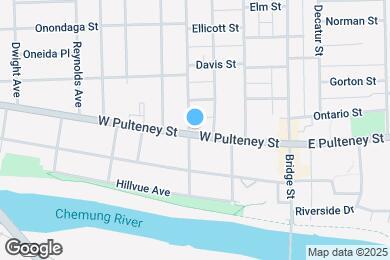 Map image of the property - 115 W Pulteney St
