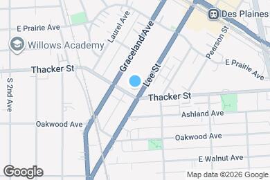 Map image of the property - 880 Lee St