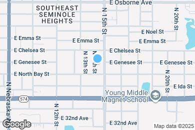Map image of the property - 4209 N 14th St