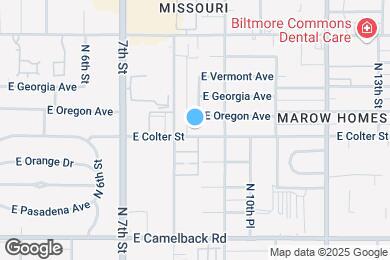 Map image of the property - 920 E Colter St
