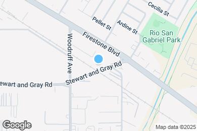 Map image of the property - Sunset Palms Apartments