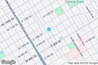 Map image of the property - 917 N Hancock Ave