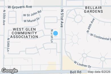 Map image of the property - 5163 W Village Dr