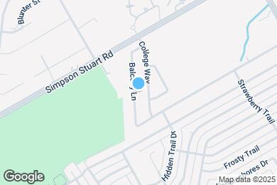 Map image of the property - 6214 Balcony Ln