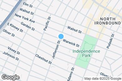 Map image of the property - 53 Warwick St