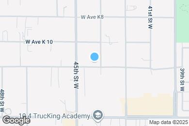 Map image of the property - 4317 W Avenue K12
