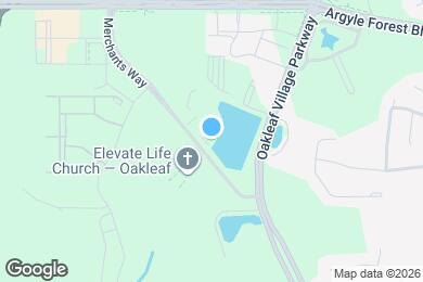 Map image of the property - Sydney Trace Apartments