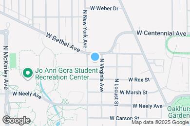 Map image of the property - 1212 W Abbott St