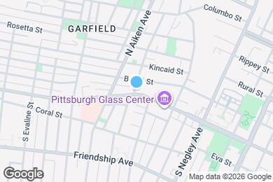 Map image of the property - 5437 Penn Ave