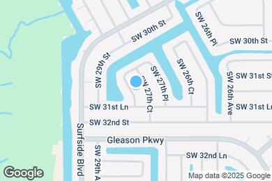Map image of the property - 3037 SW 28th Ave