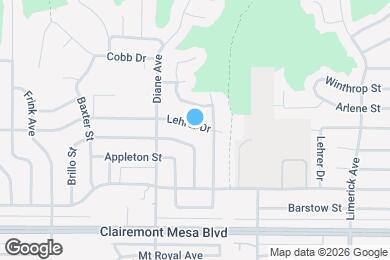 Map image of the property - 4861 Lehrer Dr