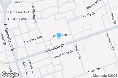Map image of the property - 1314 Avalon Dr