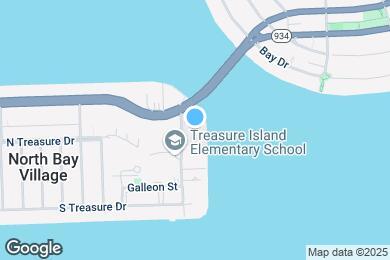 Map image of the property - 7601 E Treasure Dr