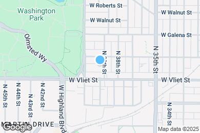 Map image of the property - 1435 N 39th St