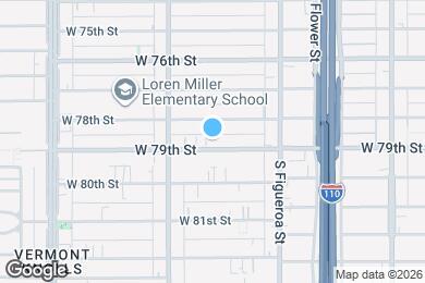 Map image of the property - 637 W. 79th