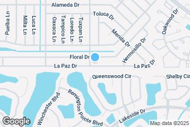 Map image of the property - 233 La Paz Dr